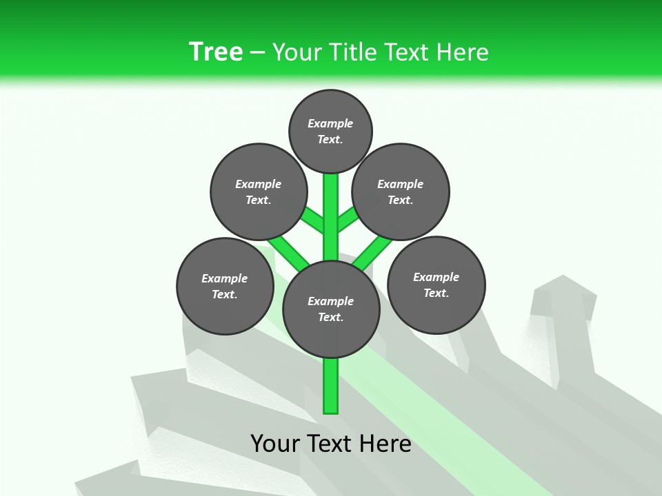 Direction Slew Copy Space PowerPoint Template