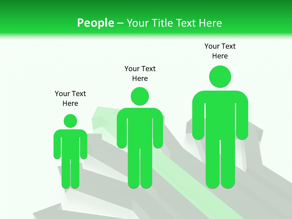 Direction Slew Copy Space PowerPoint Template