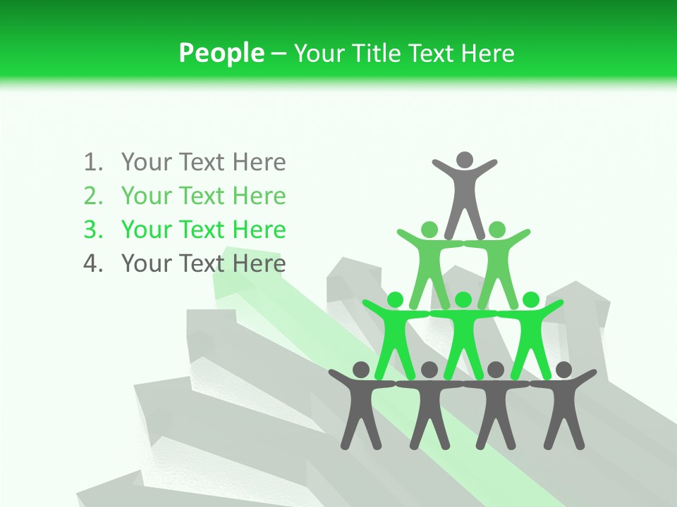 Direction Slew Copy Space PowerPoint Template