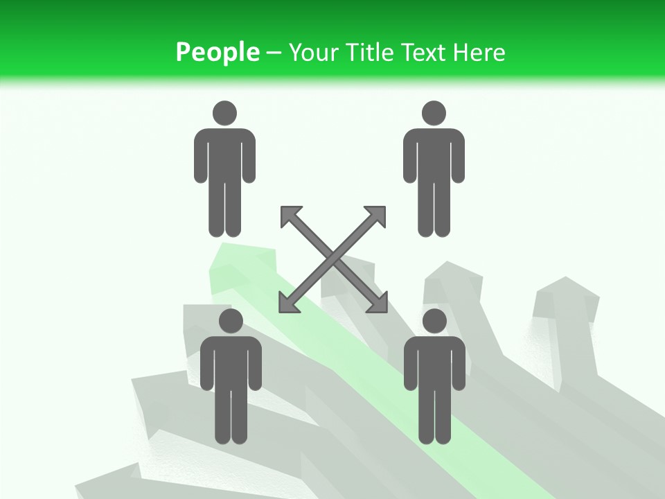 Direction Slew Copy Space PowerPoint Template