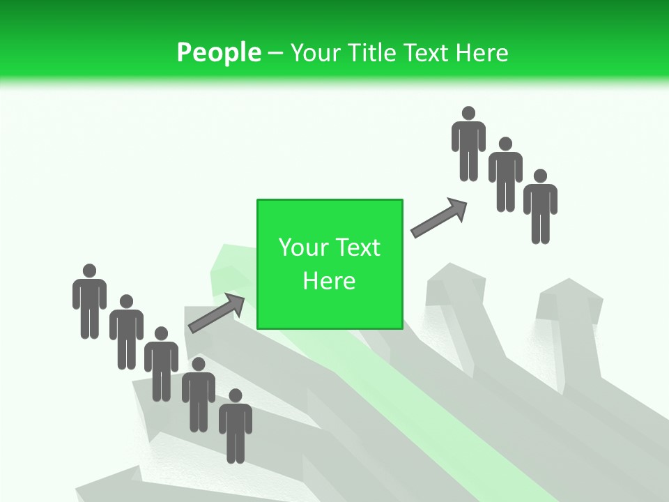 Direction Slew Copy Space PowerPoint Template