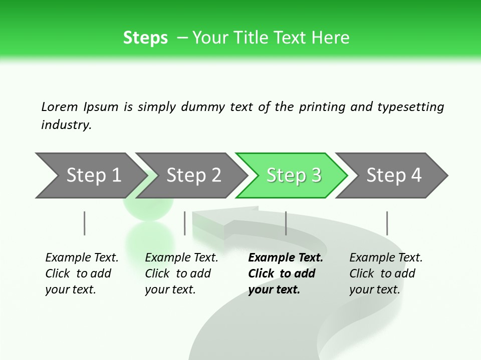 Copy Space Concept Web PowerPoint Template