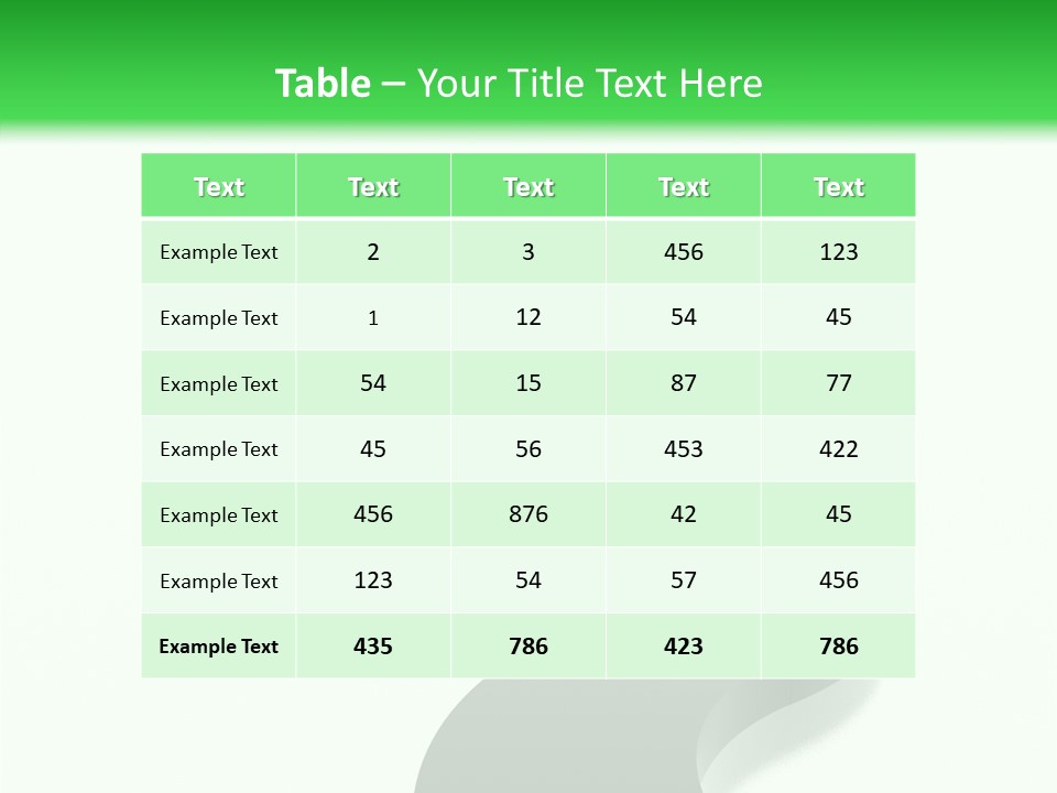 Copy Space Concept Web PowerPoint Template