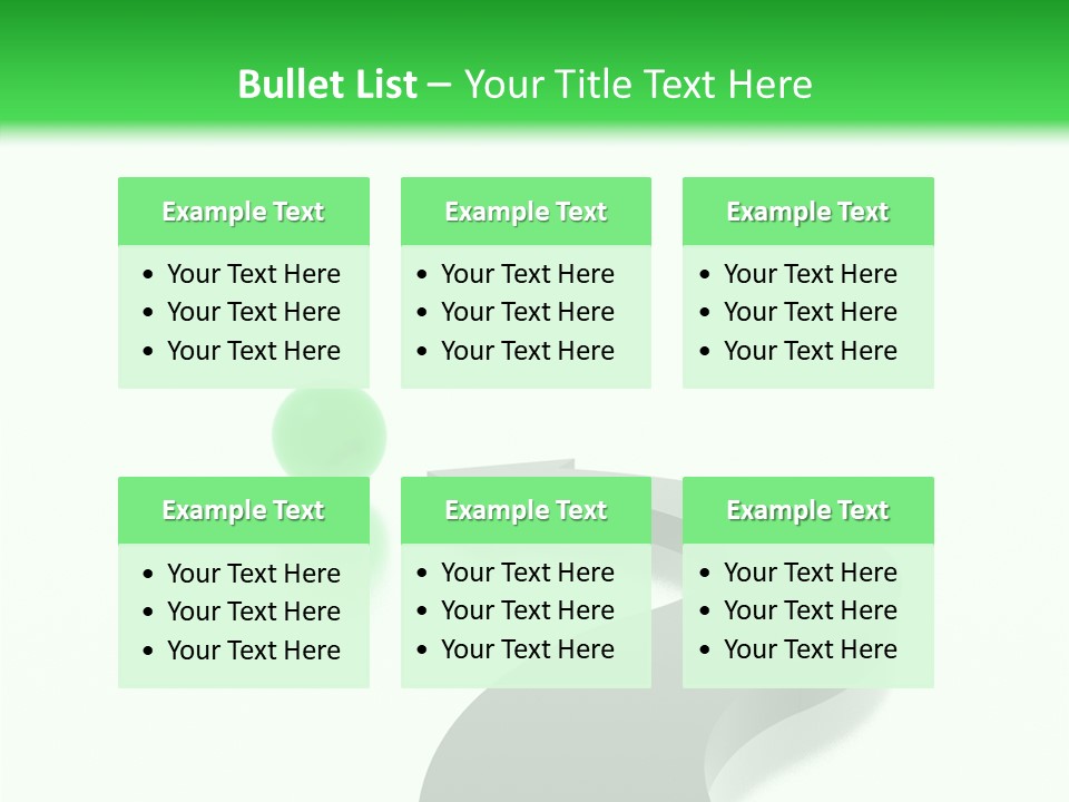 Copy Space Concept Web PowerPoint Template