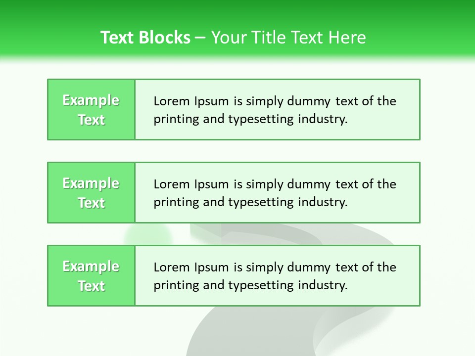 Copy Space Concept Web PowerPoint Template