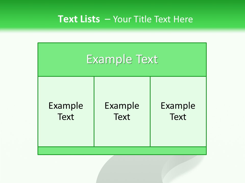 Copy Space Concept Web PowerPoint Template
