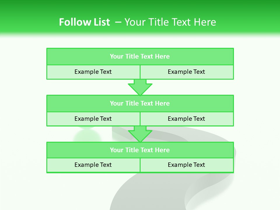 Copy Space Concept Web PowerPoint Template