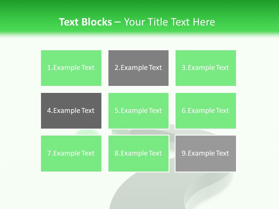 Copy Space Concept Web PowerPoint Template