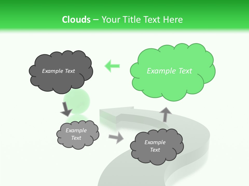 Copy Space Concept Web PowerPoint Template