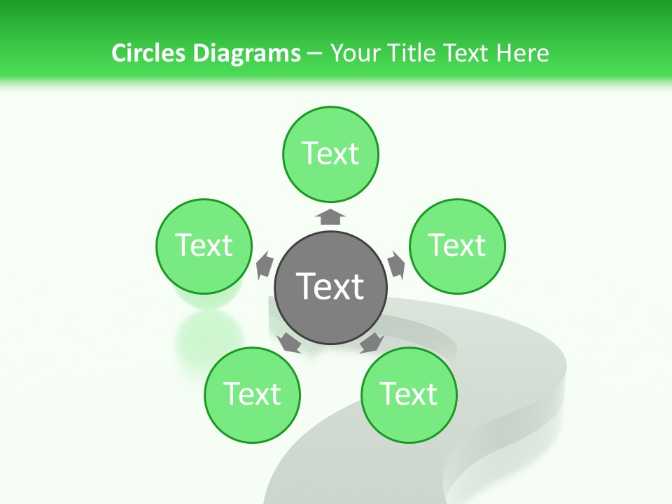 Copy Space Concept Web PowerPoint Template