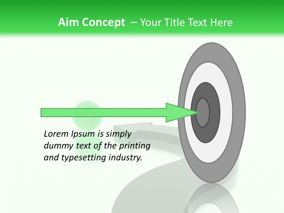 Copy Space Concept Web PowerPoint Template