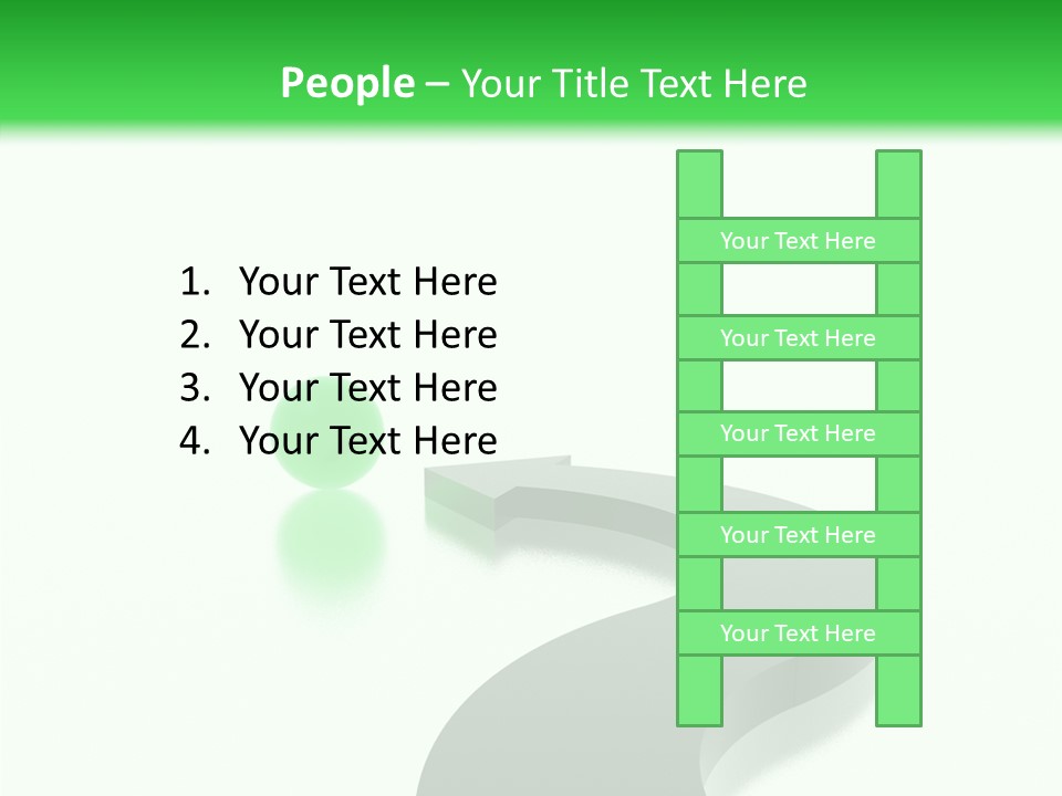 Copy Space Concept Web PowerPoint Template