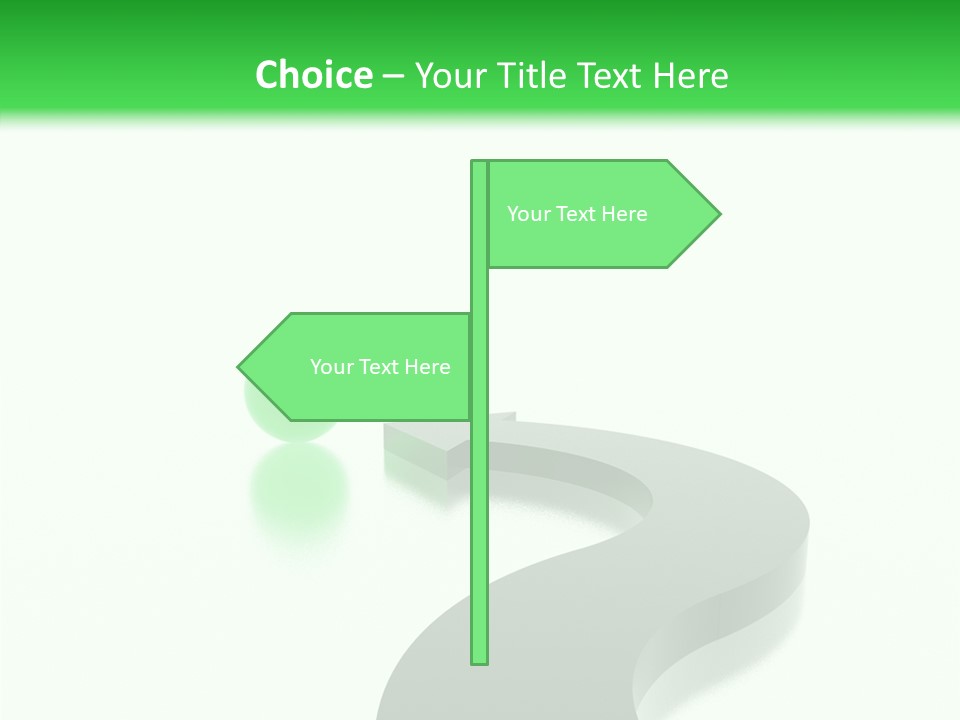 Copy Space Concept Web PowerPoint Template