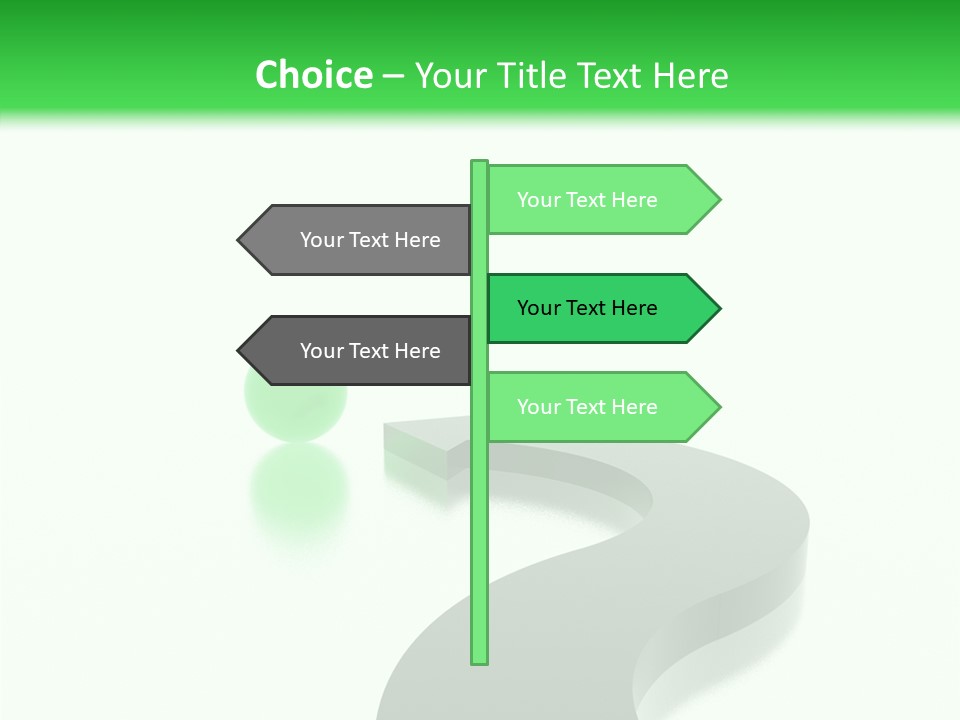 Copy Space Concept Web PowerPoint Template