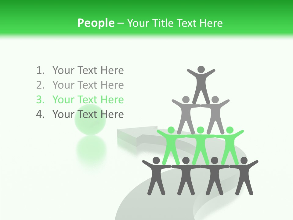 Copy Space Concept Web PowerPoint Template