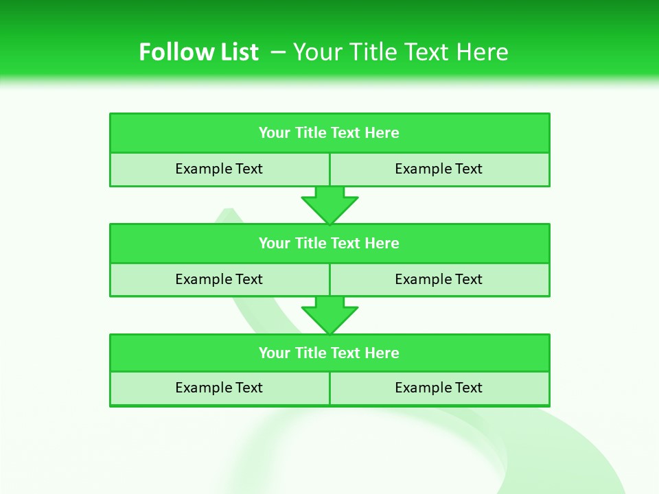 Achievement Action First PowerPoint Template