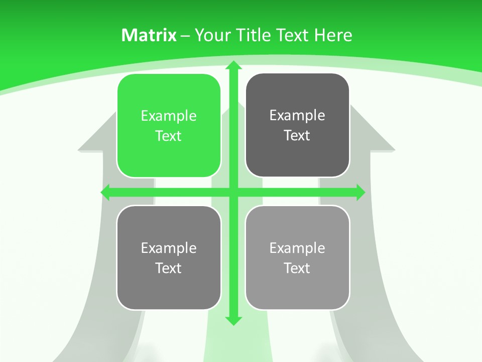 Direction Menu Success PowerPoint Template