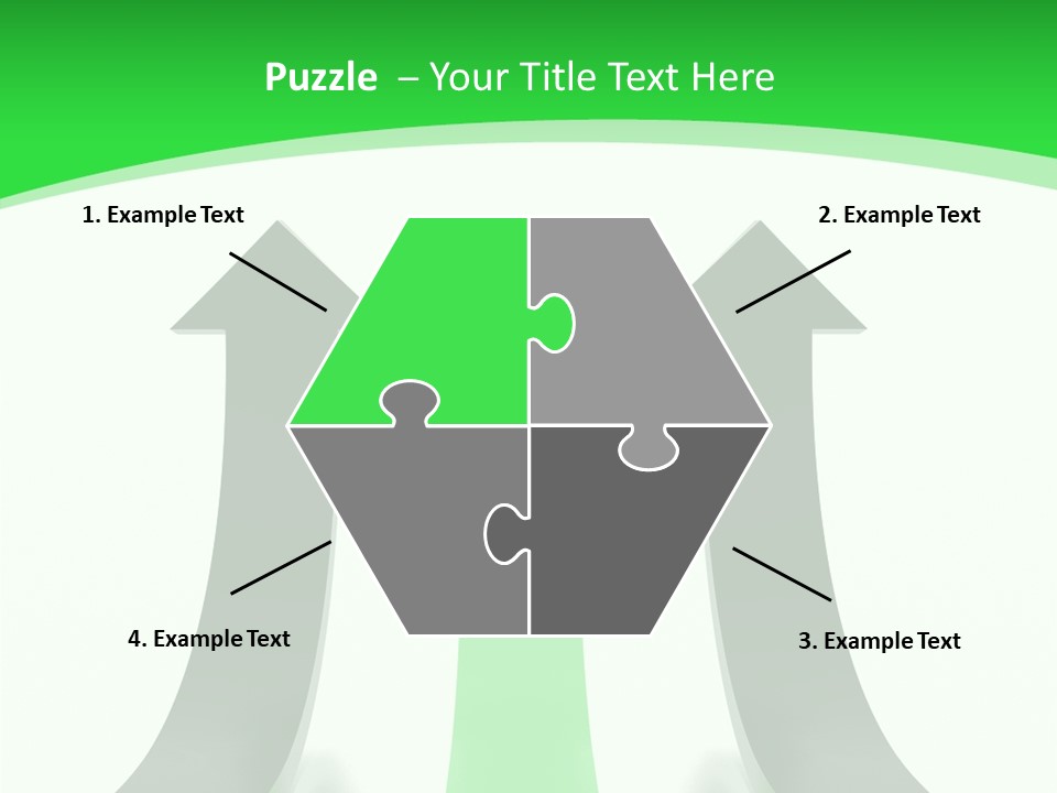 Direction Menu Success PowerPoint Template