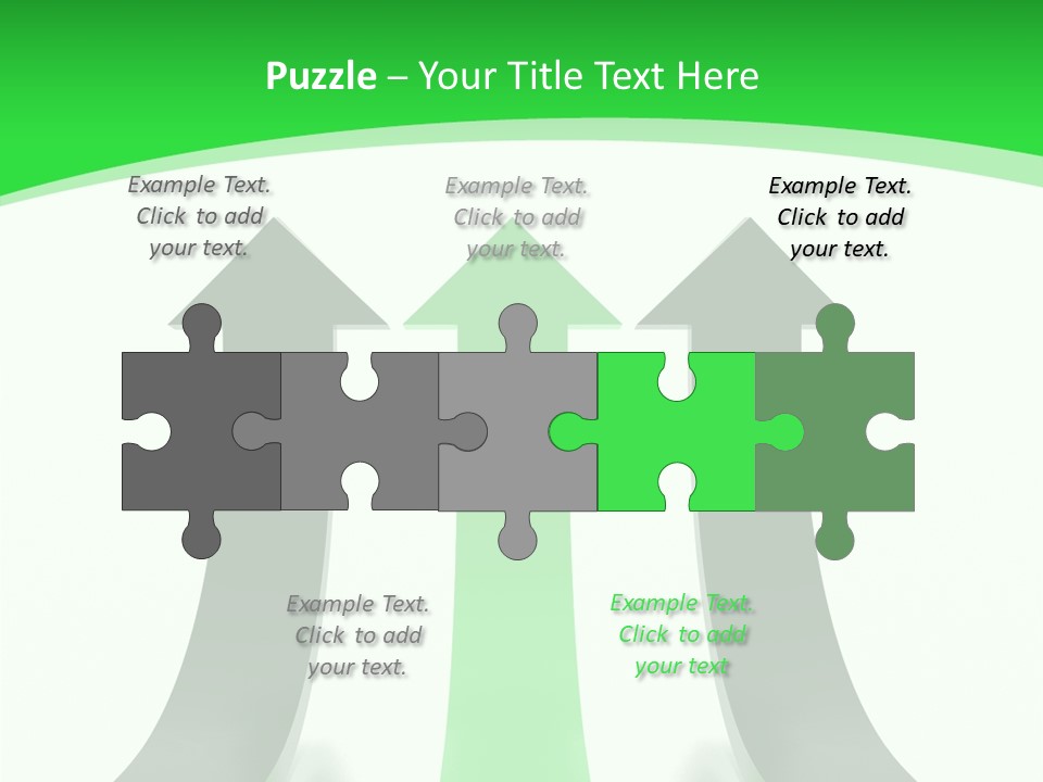 Direction Menu Success PowerPoint Template