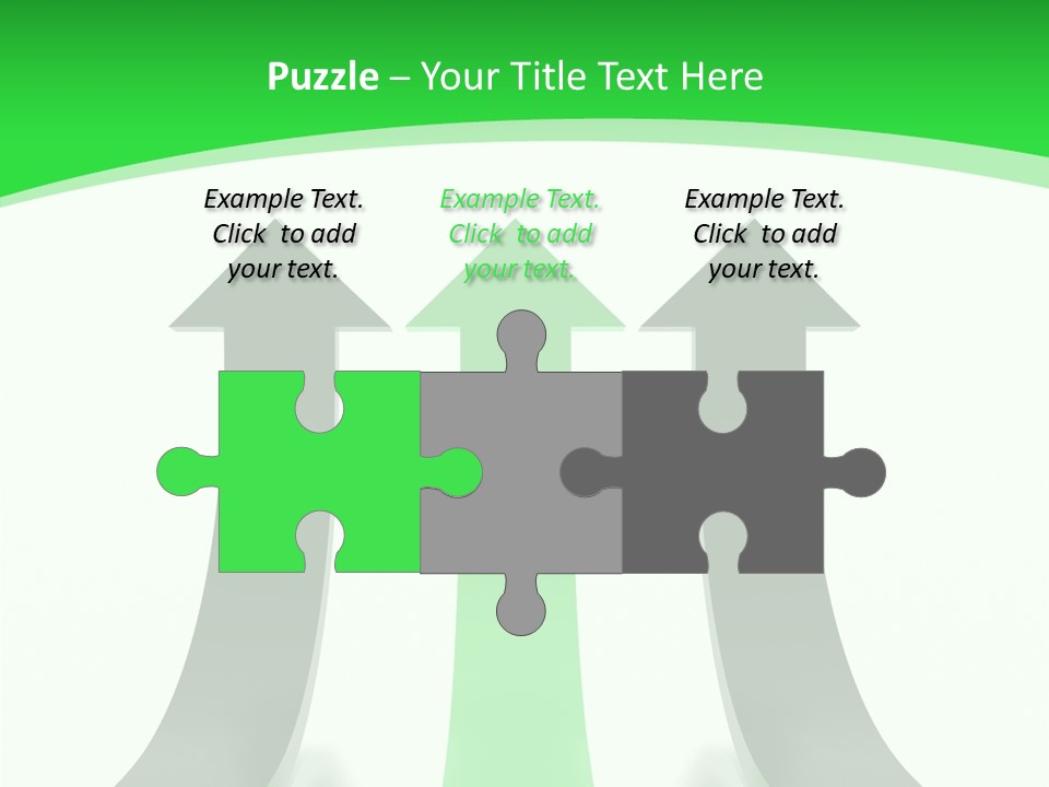 Direction Menu Success PowerPoint Template