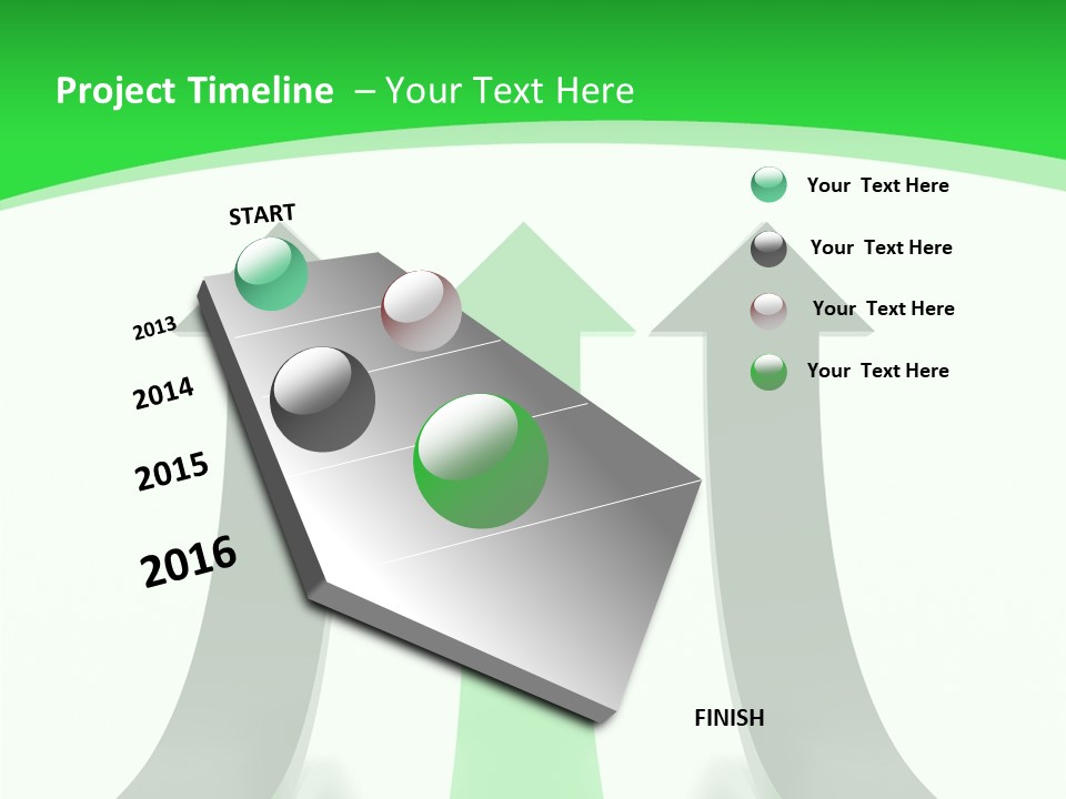 Direction Menu Success PowerPoint Template