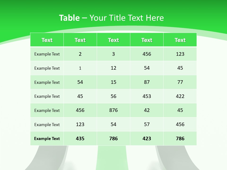 Direction Menu Success PowerPoint Template