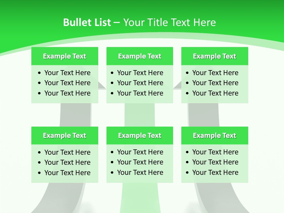 Direction Menu Success PowerPoint Template
