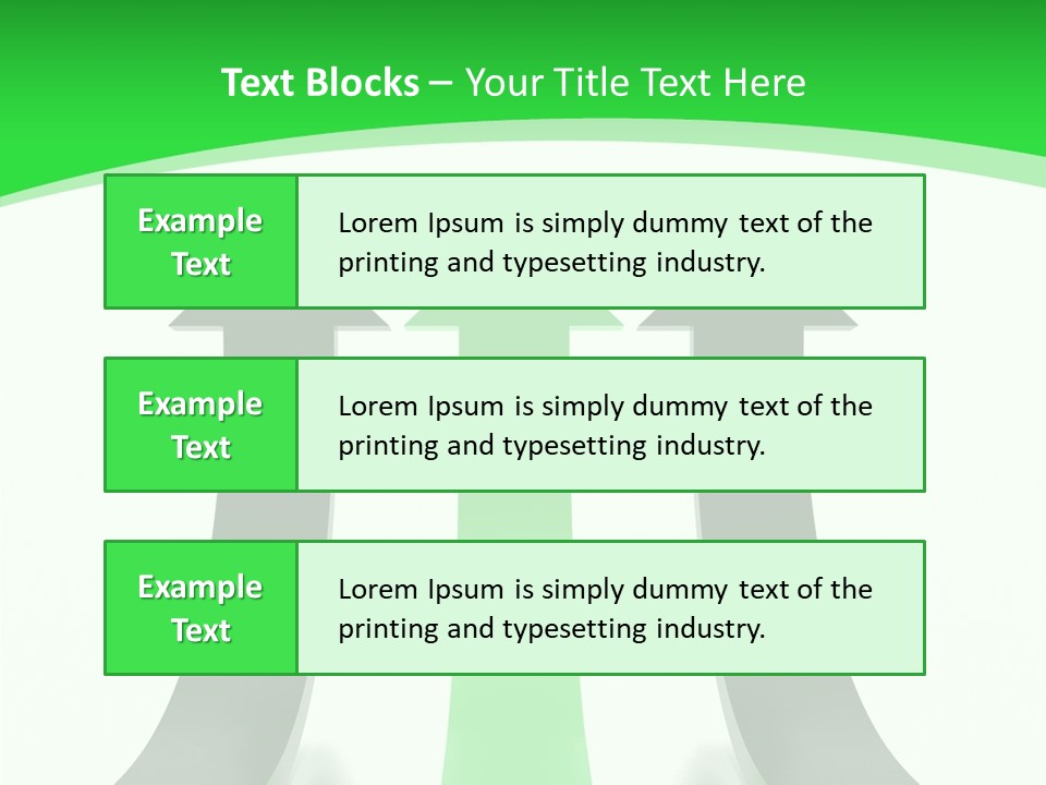 Direction Menu Success PowerPoint Template