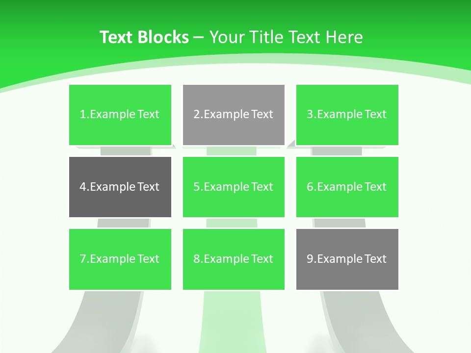Direction Menu Success PowerPoint Template