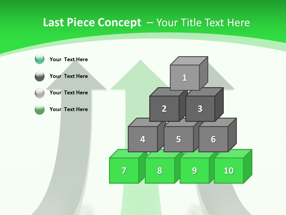 Direction Menu Success PowerPoint Template