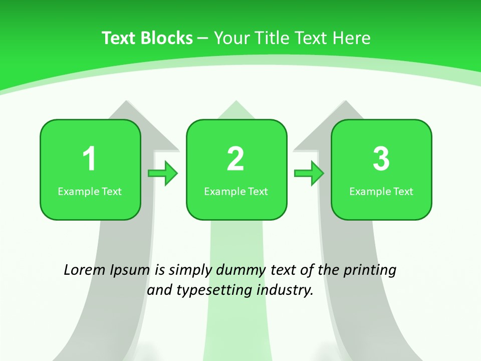 Direction Menu Success PowerPoint Template