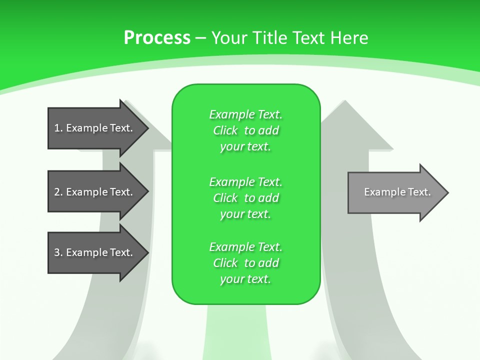 Direction Menu Success PowerPoint Template