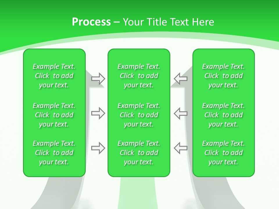 Direction Menu Success PowerPoint Template