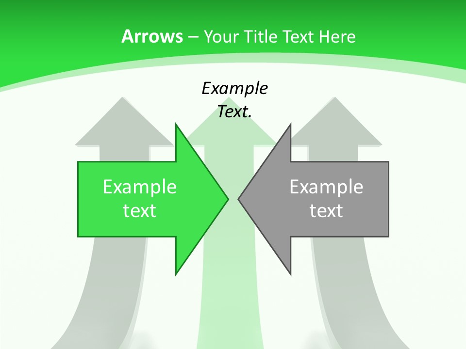 Direction Menu Success PowerPoint Template