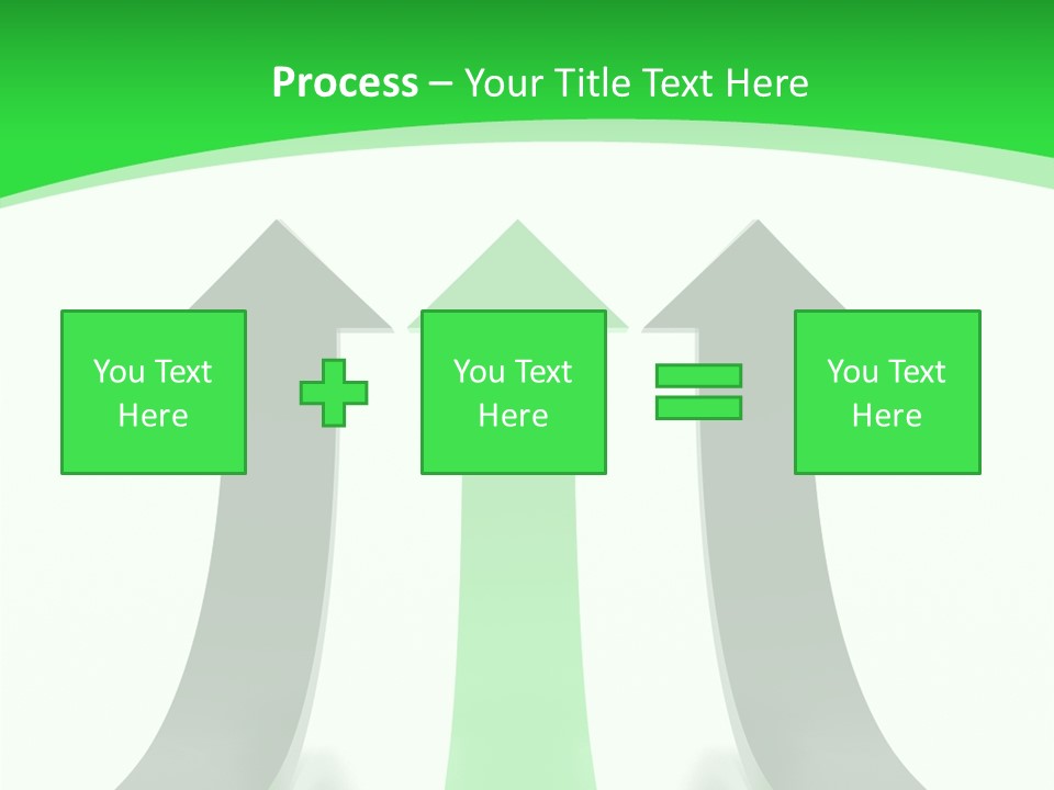 Direction Menu Success PowerPoint Template