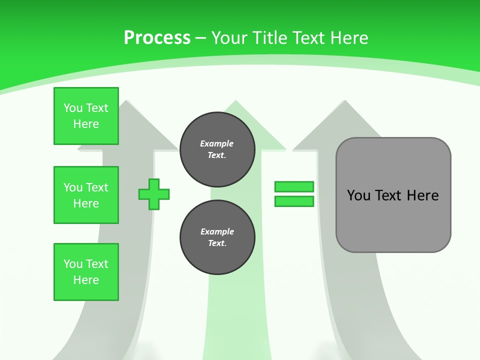 Direction Menu Success PowerPoint Template