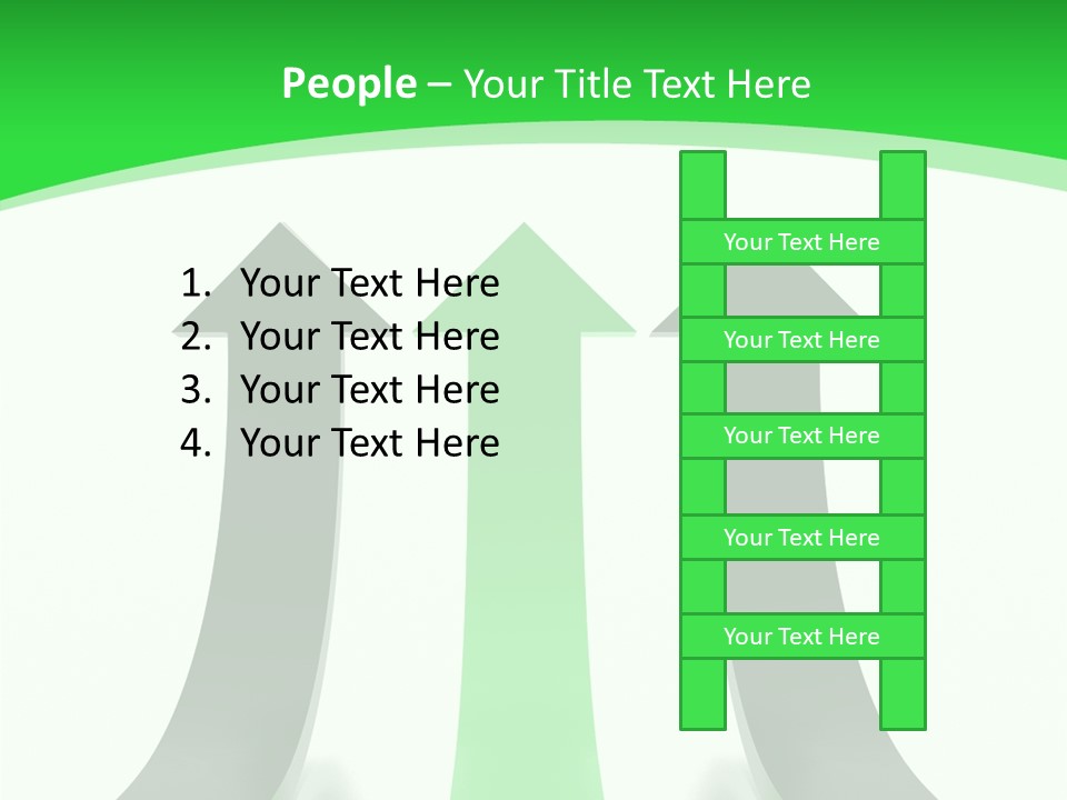 Direction Menu Success PowerPoint Template