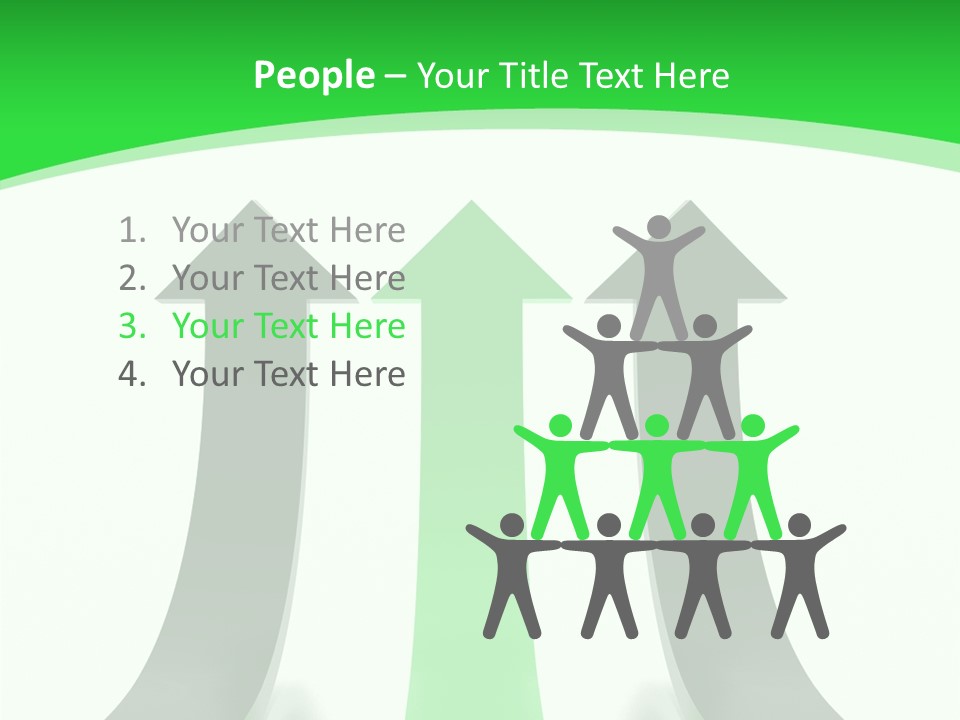 Direction Menu Success PowerPoint Template