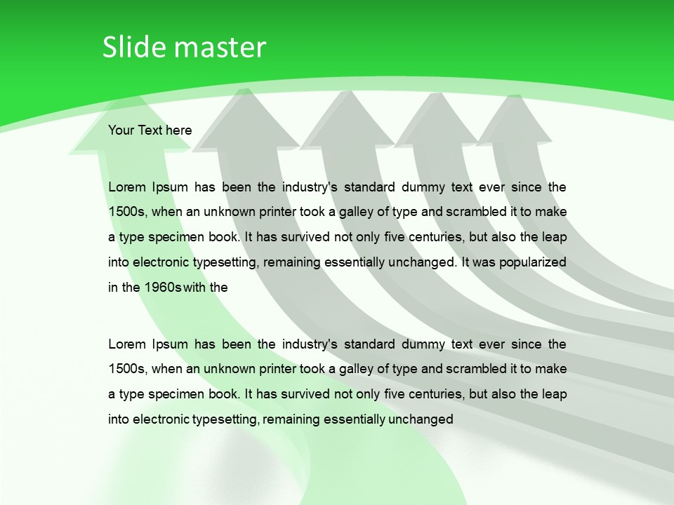 Together Business Upward PowerPoint Template