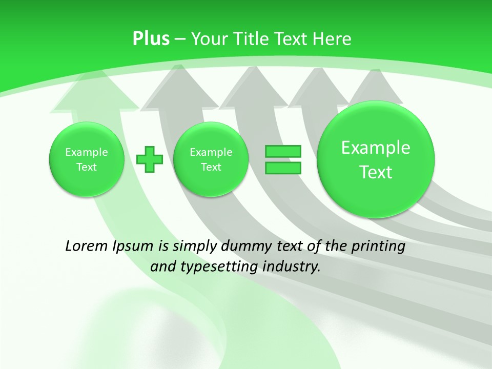 Together Business Upward PowerPoint Template