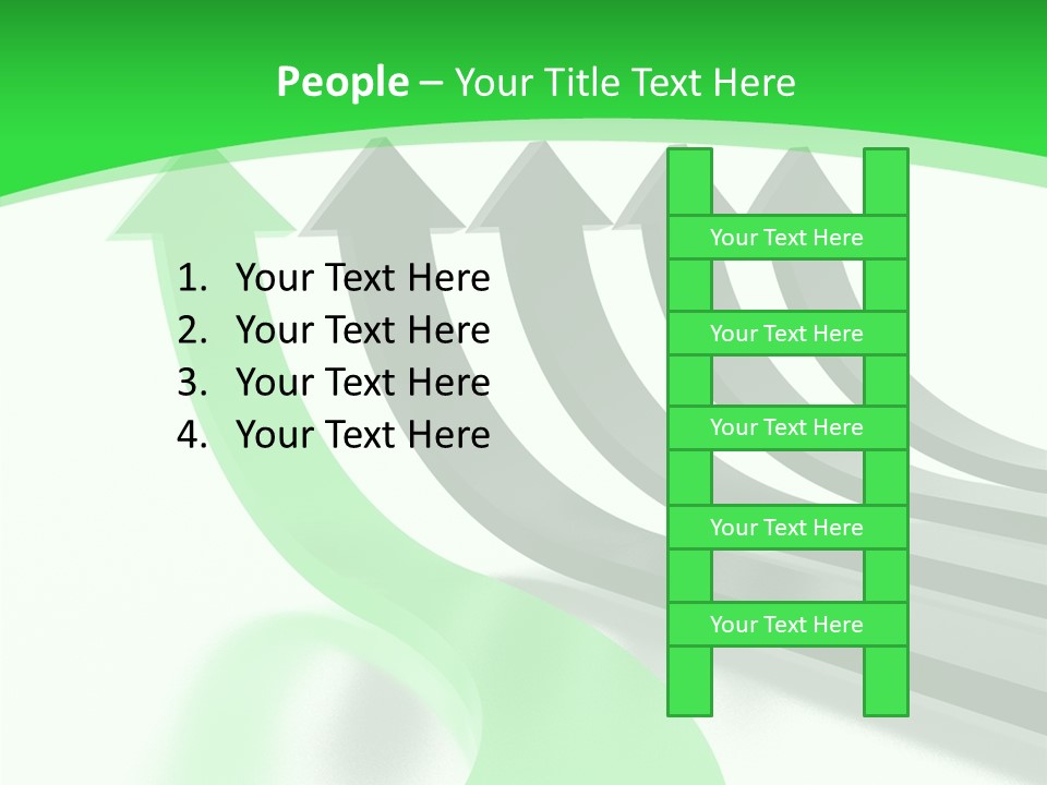 Together Business Upward PowerPoint Template