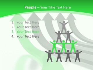 Together Business Upward PowerPoint Template