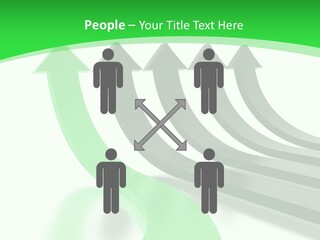 Together Business Upward PowerPoint Template