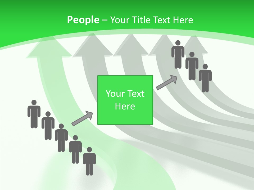 Together Business Upward PowerPoint Template
