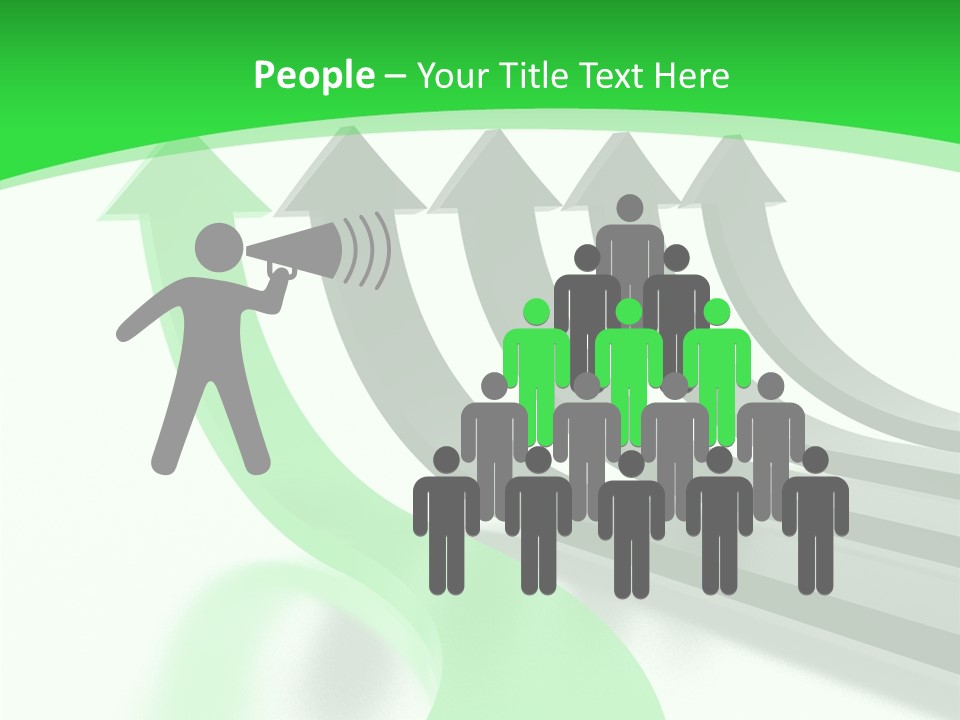 Together Business Upward PowerPoint Template