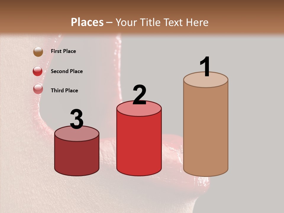 Fun Freedom Lipstick PowerPoint Template