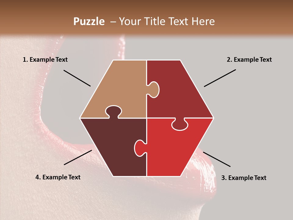 Fun Freedom Lipstick PowerPoint Template