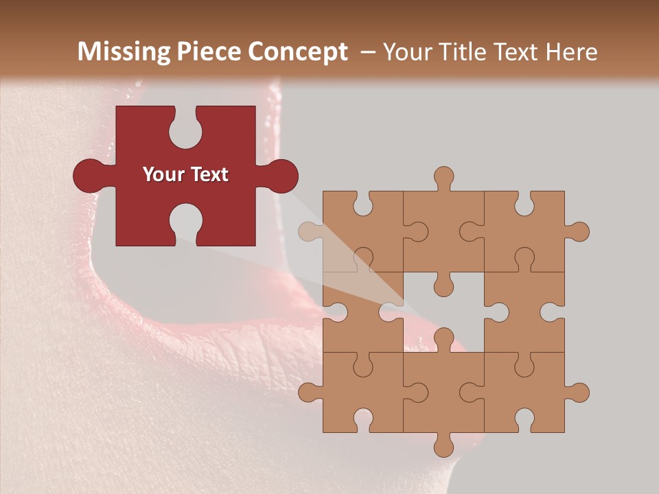 Fun Freedom Lipstick PowerPoint Template