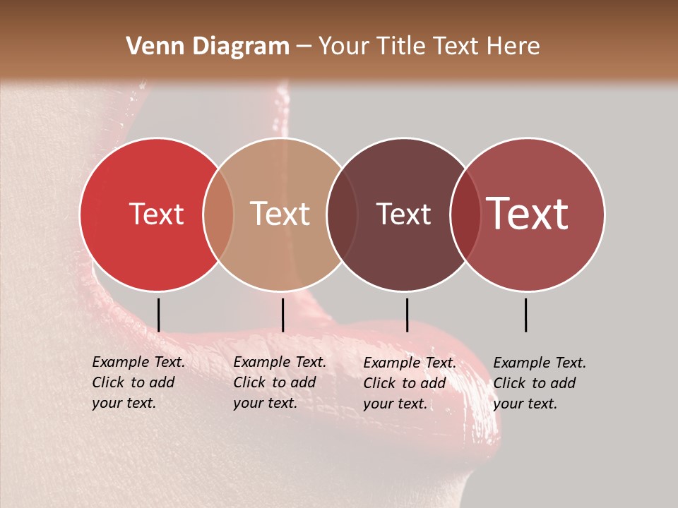 Fun Freedom Lipstick PowerPoint Template