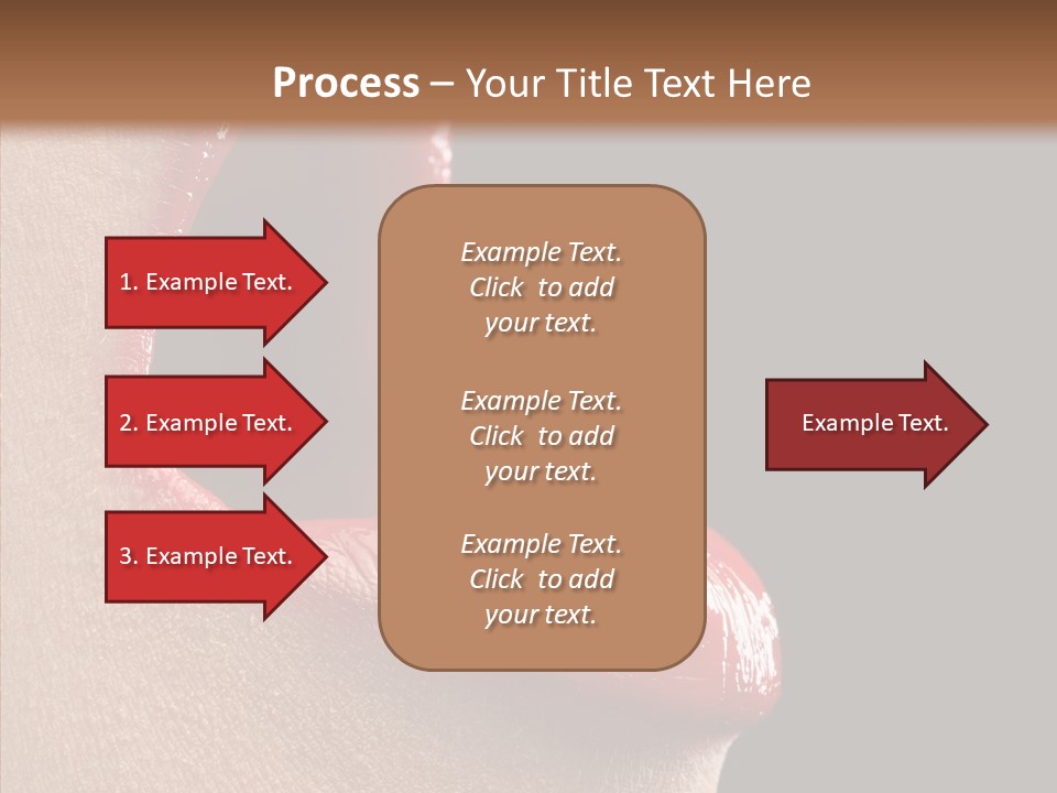 Fun Freedom Lipstick PowerPoint Template